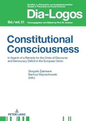 ¿Alimien¿ / Wojciechowski / Žalimiene? |  Constitutional Consciousness | Buch |  Sack Fachmedien