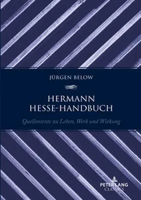 Below |  Hermann Hesse-Handbuch | Buch |  Sack Fachmedien