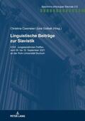 Kuße / Clasmeier / Golbek |  Linguistische Beiträge zur Slavistik. | Buch |  Sack Fachmedien