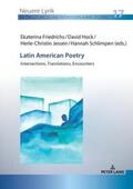 Schlimpen / Hock / Friedrichs |  Latin American Poetry | Buch |  Sack Fachmedien