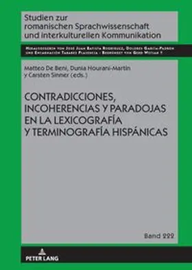  Contradicciones, incoherencias y paradojas en la lexicografía y terminografía hispánicas | Buch |  Sack Fachmedien