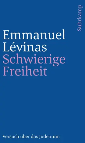 Lévinas |  Schwierige Freiheit | Buch |  Sack Fachmedien
