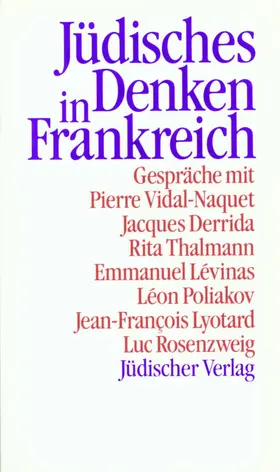 Weber |  Jüdisches Denken in Frankreich | Buch |  Sack Fachmedien