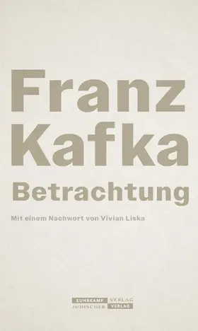 Kafka | Betrachtung | Buch | 978-3-633-54332-8 | www.sack.de