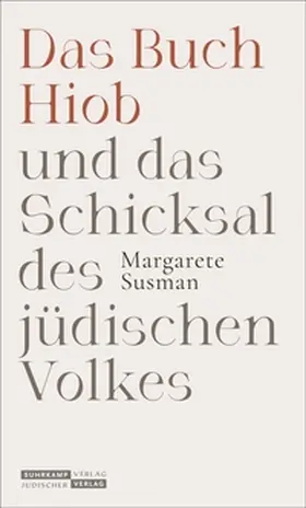 Susman | Das Buch Hiob und das Schicksal des jüdischen Volkes | E-Book | www.sack.de