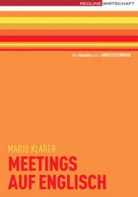 Klarer | Meetings auf Englisch | Buch | 978-3-636-01439-9 | sack.de