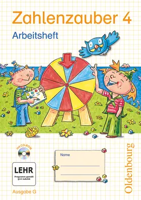  Zahlenzauber 4 Ausgabe G. Arbeitsheft mit CD-ROM | Buch |  Sack Fachmedien