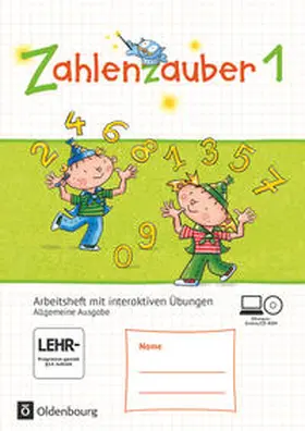 Betz / Dolenc-Petz / Bezold |  Zahlenzauber 1. Schuljahr. Arbeitsheft mit interaktiven Übungen auf scook.de. Allgemeine Ausgabe | Buch |  Sack Fachmedien