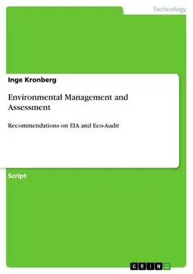 Kronberg |  Environmental Management and Assessment | eBook | Sack Fachmedien