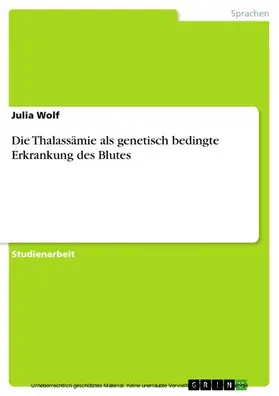 Wolf | Thalassämie | E-Book | www.sack.de