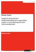 Sassen |  Vergleich ökonomischer Wohlstandsindikatoren ausgewählter Länder vor dem Hintergrund ihrer Arbeitsmarktpolitik | eBook | Sack Fachmedien