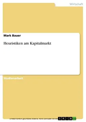 Bauer |  Heuristiken am Kapitalmarkt | eBook | Sack Fachmedien