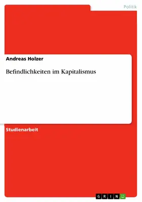 Holzer |  Befindlichkeiten im Kapitalismus | eBook | Sack Fachmedien