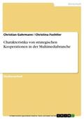 Gahrmann / Fochtler |  Charakteristika von strategischen Kooperationen in der Multimediabranche | eBook | Sack Fachmedien