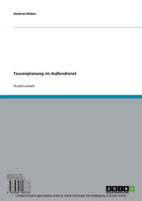 Weber |  Tourenplanung im Außendienst | eBook | Sack Fachmedien