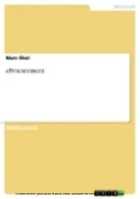 Ebel |  eProcurement | eBook | Sack Fachmedien