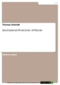 Schmidt |  International Protection of Patents | eBook | Sack Fachmedien