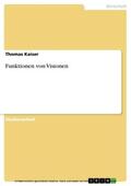 Kaiser |  Funktionen von Visionen | eBook | Sack Fachmedien