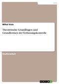 Vuia |  Theoretische Grundfragen und Grundformen der Verfassungskontrolle | eBook | Sack Fachmedien