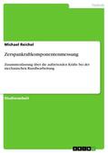 Reichel |  Zerspankraftkomponentenmessung | eBook | Sack Fachmedien