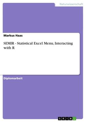 Haas | SEMIR - Statistical Excel Menu, Interacting with R | E-Book | sack.de