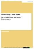 Fischer / Gaugler |  Dividendenpolitik der (M)Dax Unternehmen | eBook | Sack Fachmedien