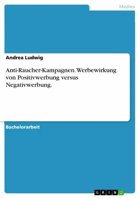 Ludwig |  Werbewirkung von Positivwerbung versus Negativwerbung am Beispiel von Anti-Raucher-Kampagnen | eBook | Sack Fachmedien