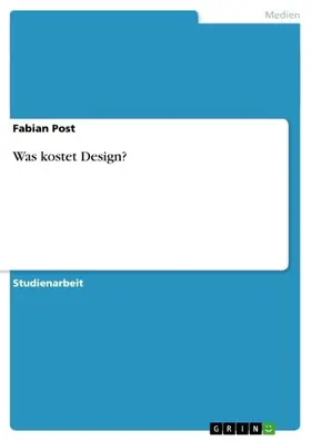 Post |  Was kostet Design? | eBook | Sack Fachmedien
