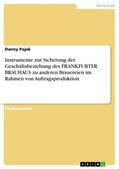 Pajak |  Instrumente zur Sicherung der Geschäftsbeziehung des FRANKFURTER BRAUHAUS zu anderen Brauereien im Rahmen von Auftragsproduktion | eBook | Sack Fachmedien