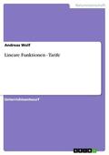 Wolf |  Lineare Funktionen - Tarife | eBook | Sack Fachmedien
