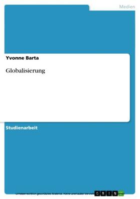 Barta | Globalisierung | E-Book | sack.de