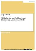 Schmidt |  Möglichkeiten und Probleme eines Einsatzes der Annuitätenmethode | eBook | Sack Fachmedien