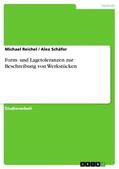 Schäfer / Reichel |  Form- und Lagetoleranzen zur Beschreibung von Werkstücken | Buch |  Sack Fachmedien