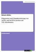 Müller |  Präparation und Charakterisierung von Au/Pd- und Au/VOx-Anoden auf YSZ–Membranen | eBook | Sack Fachmedien