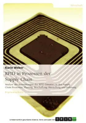 Weber |  RFID in Prozessen der Supply Chain | eBook | Sack Fachmedien