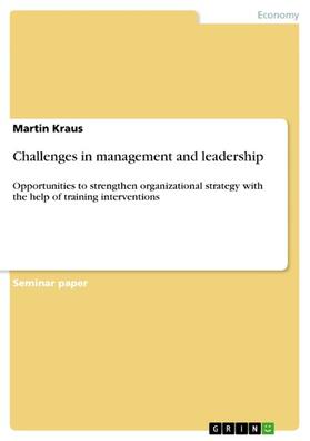 Kraus | Challenges in management and leadership | E-Book | sack.de