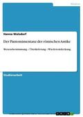 Walsdorf |  Der Pantomimentanz der römischen Antike | eBook | Sack Fachmedien