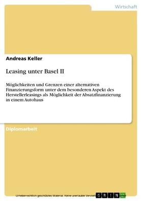 Keller | Leasing unter Basel II | E-Book | sack.de