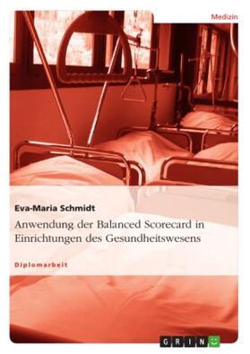 Schmidt |  Anwendung der Balanced Scorecard in Einrichtungen des Gesundheitswesens | Buch |  Sack Fachmedien