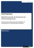 Bodenburg |  Mitarbeiterportale als Instrument des Wissensmanagements | Buch |  Sack Fachmedien