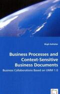 Hofreiter |  Business Processes and Context-Sensitive Business Documents | Buch |  Sack Fachmedien