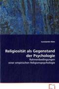 Klein |  Religiosität als Gegenstand der Psychologie | Buch |  Sack Fachmedien