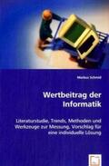 Schmid |  Wertbeitrag der Informatik | Buch |  Sack Fachmedien