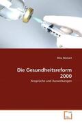 Weckert |  Die Gesundheitsreform 2000 | Buch |  Sack Fachmedien