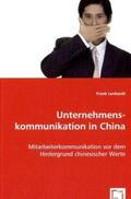 Lenhardt |  Unternehmenskommunikation in China | Buch |  Sack Fachmedien