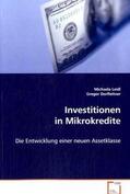 Leidl / Dorfleitner |  Investitionen in Mikrokredite | Buch |  Sack Fachmedien