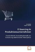 Keßel |  E-Sourcing in Produktionsunternehmen | Buch |  Sack Fachmedien