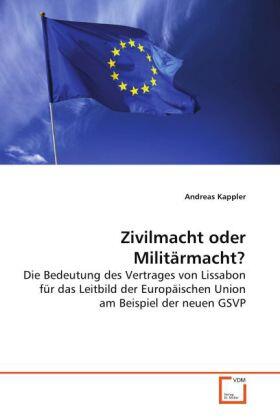 Kappler |  Zivilmacht oder Militärmacht? | Buch |  Sack Fachmedien