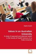 Duckett |  Values in an Australian University | Buch |  Sack Fachmedien