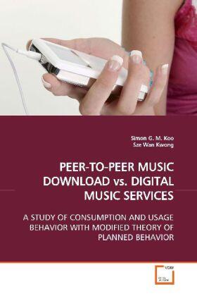 Koo | PEER-TO-PEER MUSIC DOWNLOAD vs. DIGITAL MUSIC SERVICES | Buch | sack.de